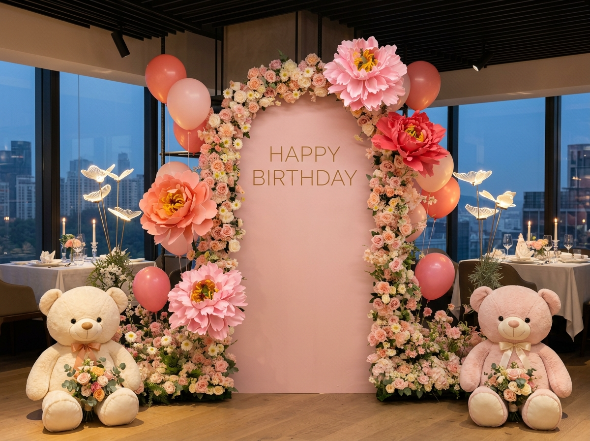 송파 키즈파티 포토존 - 어린이 생일 장식 연출
