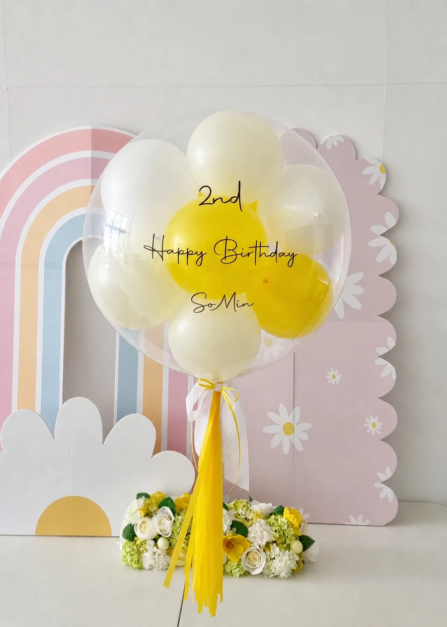 Event balloon photo zone Case 122