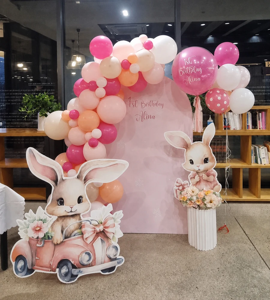 Event balloon photo zone Case 177