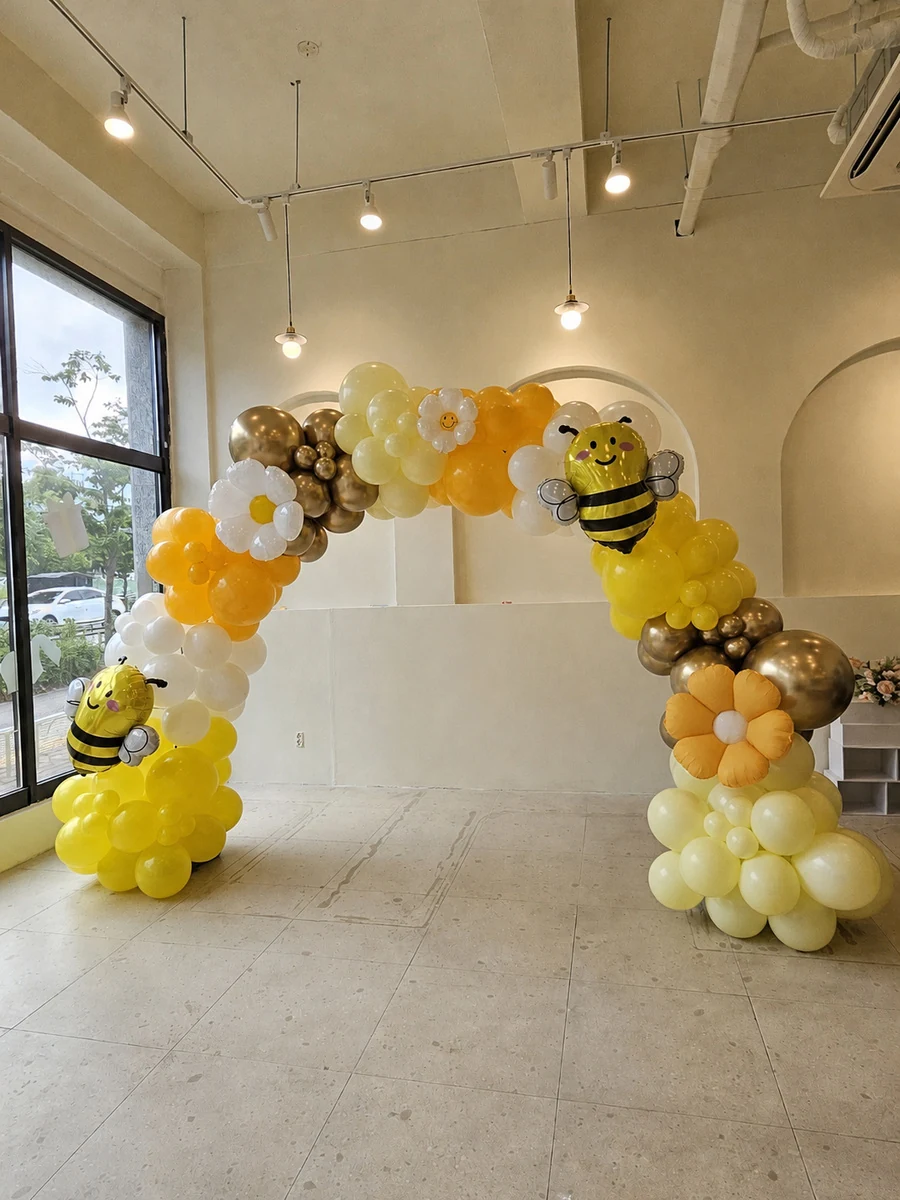 Bucheon, Incheon, Seoul Event balloon photo zone Case 179