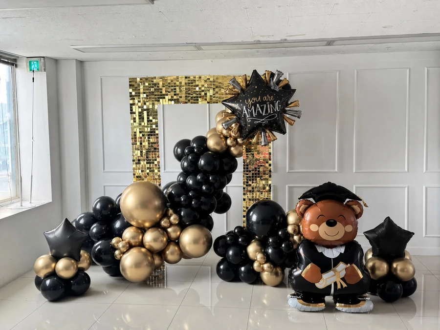 Kindergarten Entrance Balloon Flower Photo Zone