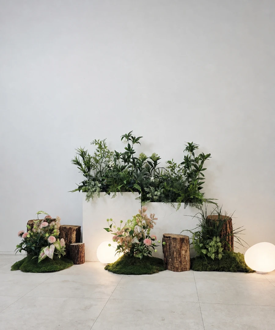 Bucheon Cafe Planterior Photo Zone Styling