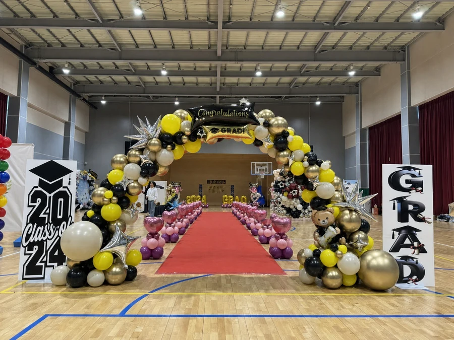 Event balloon photo zone Case 174