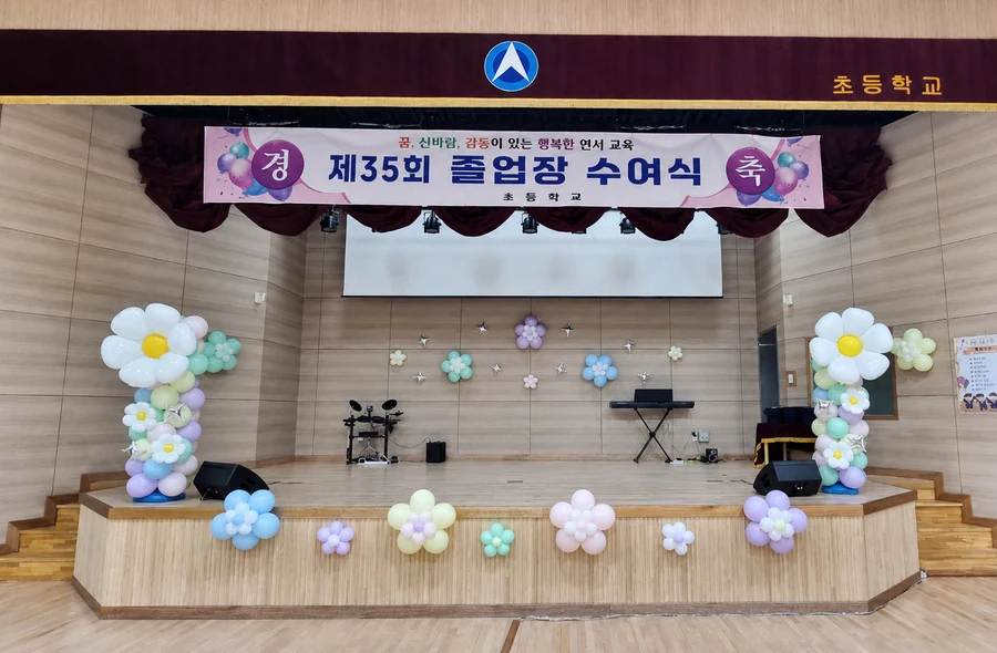 School Graduation and Entrance Balloon Photo Wall